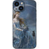 Fairy with Black Cat Sitting on Moon by Nene Thomas iPhone 13 Mini Skin