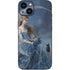 Fairy with Black Cat Sitting on Moon by Nene Thomas iPhone 13 Skin