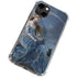 Fairy with Black Cat Sitting on Moon by Nene Thomas iPhone 14 Clear Case