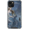 Fairy with Black Cat Sitting on Moon by Nene Thomas iPhone 14 Plus Clear Case