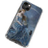 Fairy with Black Cat Sitting on Moon by Nene Thomas iPhone 14 Plus Clear Case