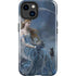 Fairy with Black Cat Sitting on Moon by Nene Thomas iPhone 15 Plus Impact Case