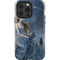Fairy with Black Cat Sitting on Moon by Nene Thomas iPhone 14 Pro Impact Case
