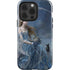 Fairy with Black Cat Sitting on Moon by Nene Thomas iPhone 15 Pro Impact Case