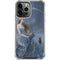Fairy with Black Cat Sitting on Moon by Nene Thomas iPhone 14 Pro Max Clear Case