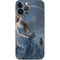 Fairy with Black Cat Sitting on Moon by Nene Thomas iPhone 14 Pro Max Skin