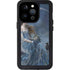 Fairy with Black Cat Sitting on Moon by Nene Thomas iPhone 14 Pro Waterproof Case