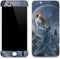 Fairy with Black Cat Sitting on Moon by Nene Thomas iPhone 6/6s Plus Skin
