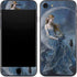 Fairy with Black Cat Sitting on Moon by Nene Thomas iPhone SE (2nd & 3rd Gen) Skin