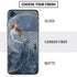 Fairy with Black Cat Sitting on Moon by Nene Thomas iPhone SE (2nd & 3rd Gen) Skin