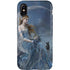 Fairy with Black Cat Sitting on Moon by Nene Thomas iPhone X Pro Case