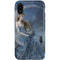 Fairy with Black Cat Sitting on Moon by Nene Thomas iPhone XR Pro Case