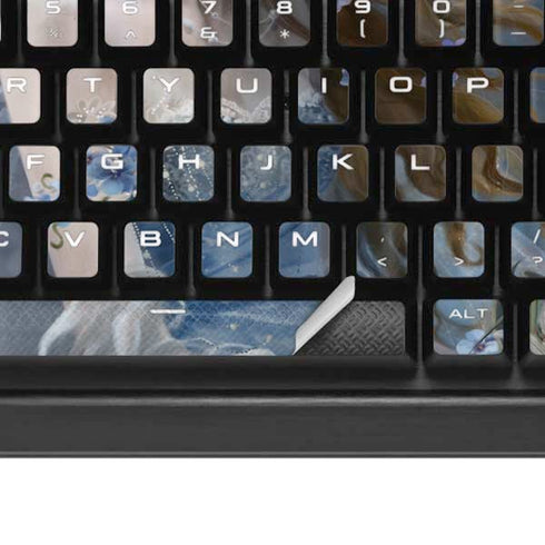 Fairy with Black Cat Sitting on Moon by Nene Thomas K95 RGB PLATINUM Mechanical Gaming Keyboard Skin
