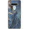 Fairy with Black Cat Sitting on Moon by Nene Thomas LG Stylo 6 Clear Case
