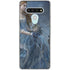 Fairy with Black Cat Sitting on Moon by Nene Thomas LG Stylo 6 Clear Case