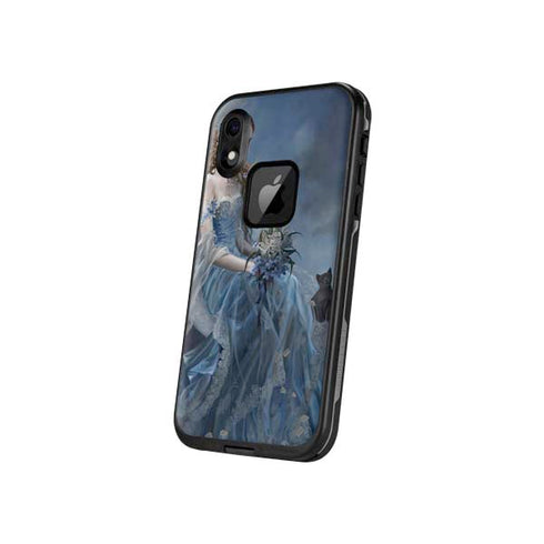 Fairy with Black Cat Sitting on Moon by Nene Thomas LifeProof Fre iPhone Skin
