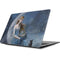 Fairy with Black Cat Sitting on Moon by Nene Thomas Apple MacBook Skin