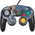 Fairy with Black Cat Sitting on Moon by Nene Thomas Nintendo GameCube Controller Skin