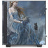 Fairy with Black Cat Sitting on Moon by Nene Thomas NZXT H510 Compact ATX Mid-Tower Case Skin