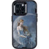 Fairy with Black Cat Sitting on Moon by Nene Thomas Otterbox Defender iPhone Skin