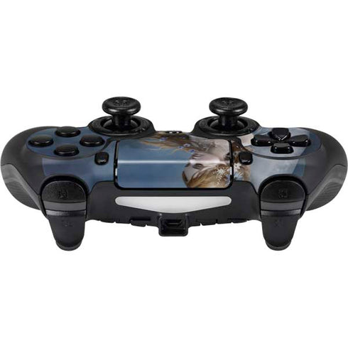 Fairy with Black Cat Sitting on Moon by Nene Thomas PS4/PC SCUF Impact Controller Skin