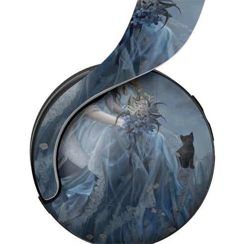 Fairy with Black Cat Sitting on Moon by Nene Thomas PULSE 3D Wireless Headset for PS5 Skin