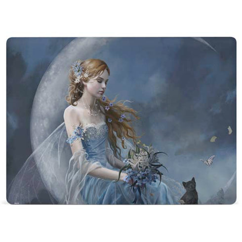 Fairy with Black Cat Sitting on Moon by Nene Thomas Surface Laptop 2 Skin