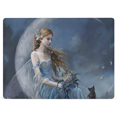 Fairy with Black Cat Sitting on Moon by Nene Thomas Surface Laptop 3 13.5in Skin
