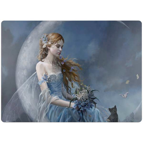 Fairy with Black Cat Sitting on Moon by Nene Thomas Surface Laptop 4 15in Skin