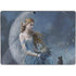 Fairy with Black Cat Sitting on Moon by Nene Thomas Surface Pro 9 Skin