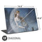 Fairy with Black Cat Sitting on Moon by Nene Thomas Universal Laptop 18in (14.6 x 10.6in) Skin