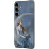 Fairy with Black Cat Sitting on Moon by Nene Thomas Galaxy S23 FE Skin