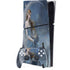Fairy with Black Cat Sitting on Moon by Nene Thomas PS5 Slim Digital Edition Console Skin