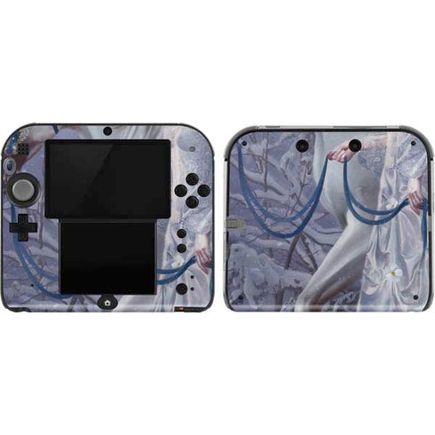 Fairy with Horse in Snow by Nene Thomas Nintendo 2DS Skin