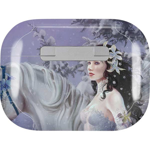 Fairy with Horse in Snow by Nene Thomas AirPods Pro 2nd Gen Skin