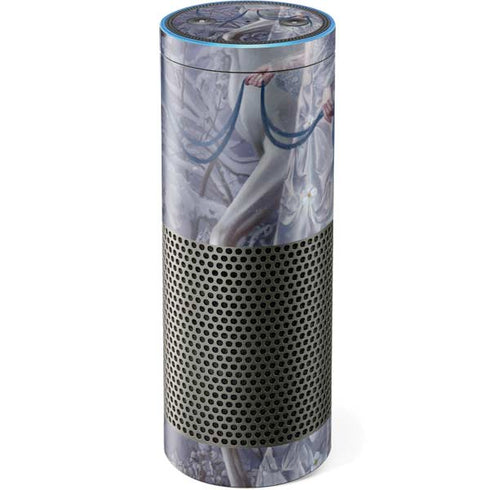 Fairy with Horse in Snow by Nene Thomas Amazon Echo Skin