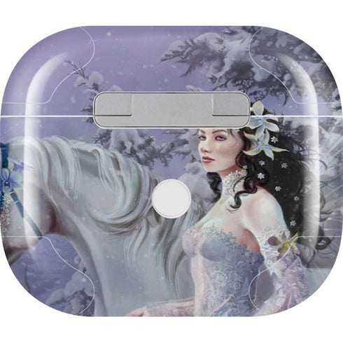 Fairy with Horse in Snow by Nene Thomas Apple AirPods (3rd Gen 2021) Skin