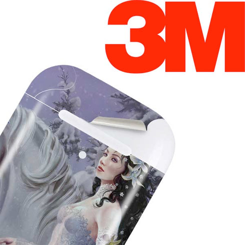Fairy with Horse in Snow by Nene Thomas Apple AirPods Skin