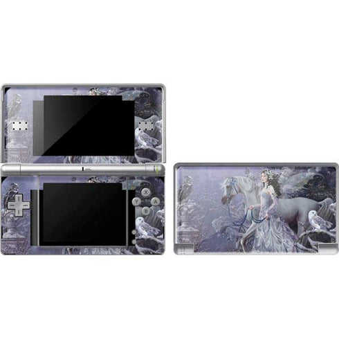 Fairy with Horse in Snow by Nene Thomas DS Lite Skin