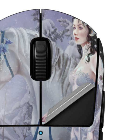 Fairy with Horse in Snow by Nene Thomas G Pro Wireless Gaming Mouse Skin
