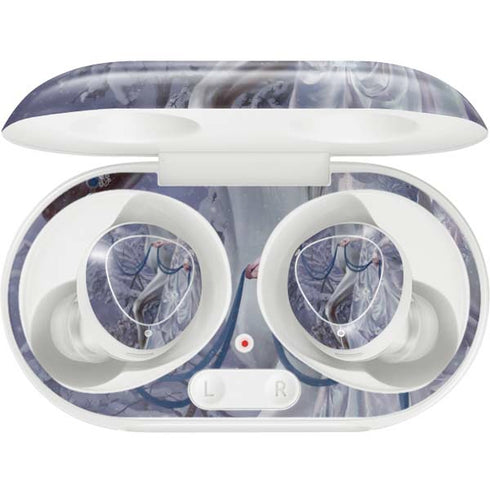 Fairy with Horse in Snow by Nene Thomas Galaxy Buds Plus Skin