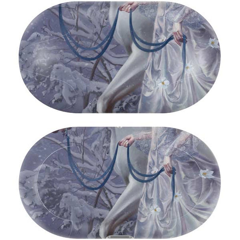 Fairy with Horse in Snow by Nene Thomas Galaxy Buds Plus Skin