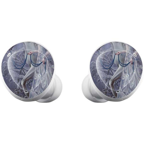 Fairy with Horse in Snow by Nene Thomas Galaxy Buds Plus Skin