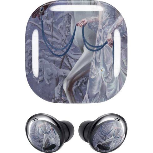 Fairy with Horse in Snow by Nene Thomas Galaxy Buds Pro Skin