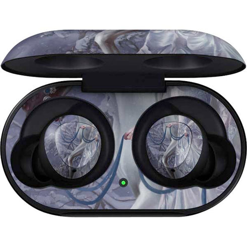 Fairy with Horse in Snow by Nene Thomas Galaxy Buds Skin