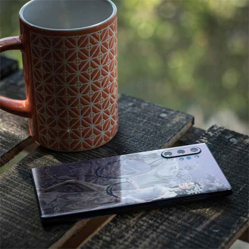 Fairy with Horse in Snow by Nene Thomas Galaxy Note 10 Plus Skin