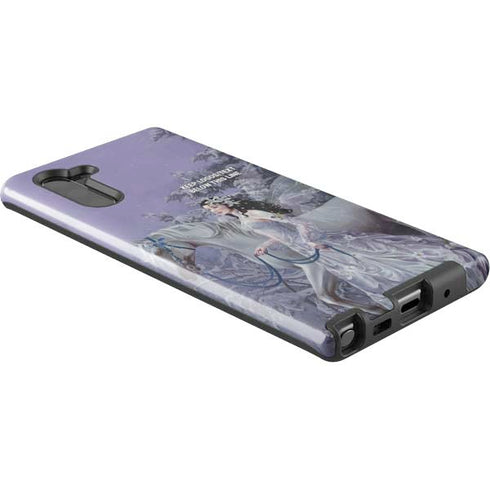 Fairy with Horse in Snow by Nene Thomas Galaxy Note 10 Pro Case