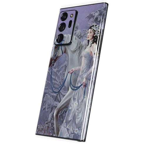 Fairy with Horse in Snow by Nene Thomas Galaxy Note20 Ultra 5G Skin