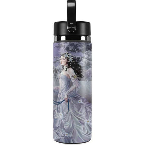 Fairy with Horse in Snow by Nene Thomas Hydro Flask 20oz Wide Mouth Skin