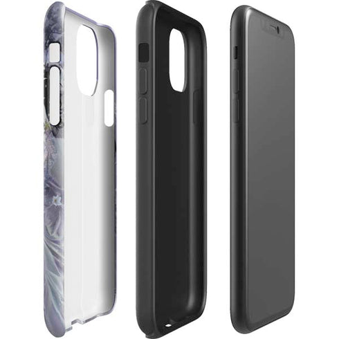 Fairy with Horse in Snow by Nene Thomas iPhone 11 Impact Case